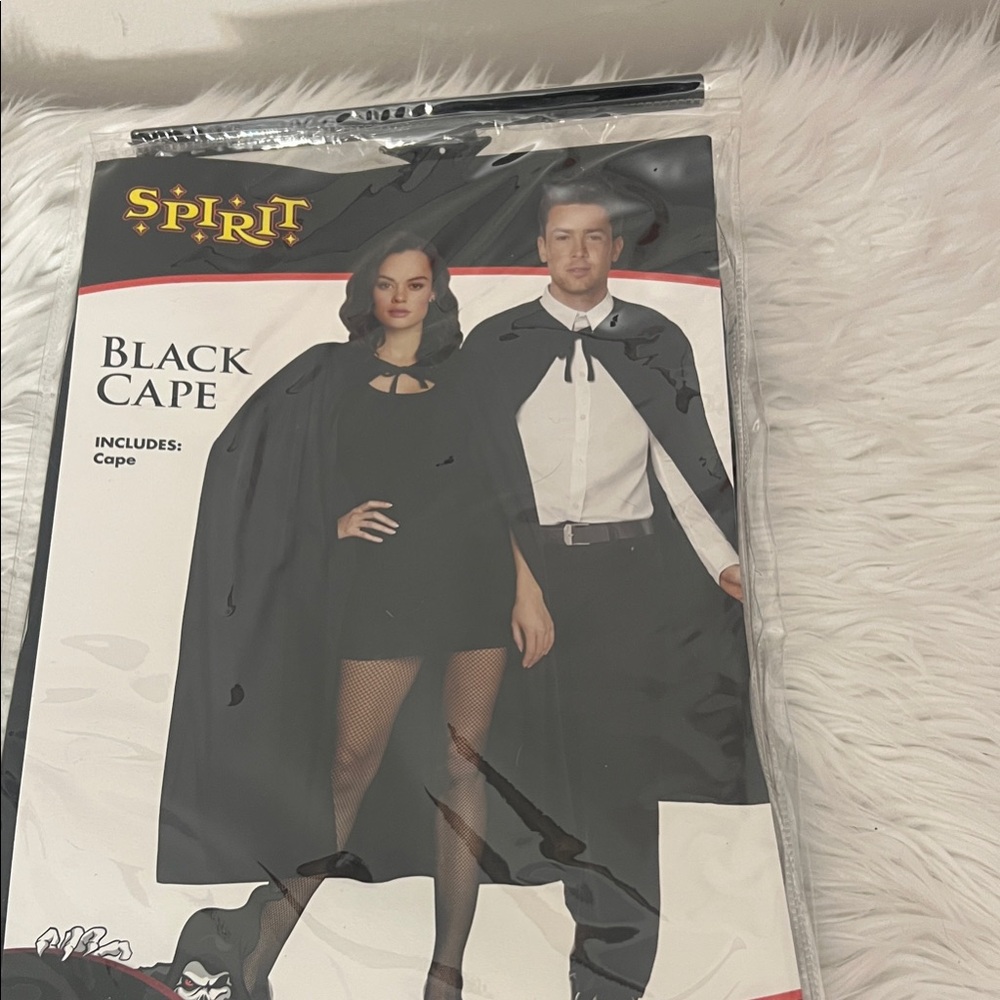 Spirit Black Cape